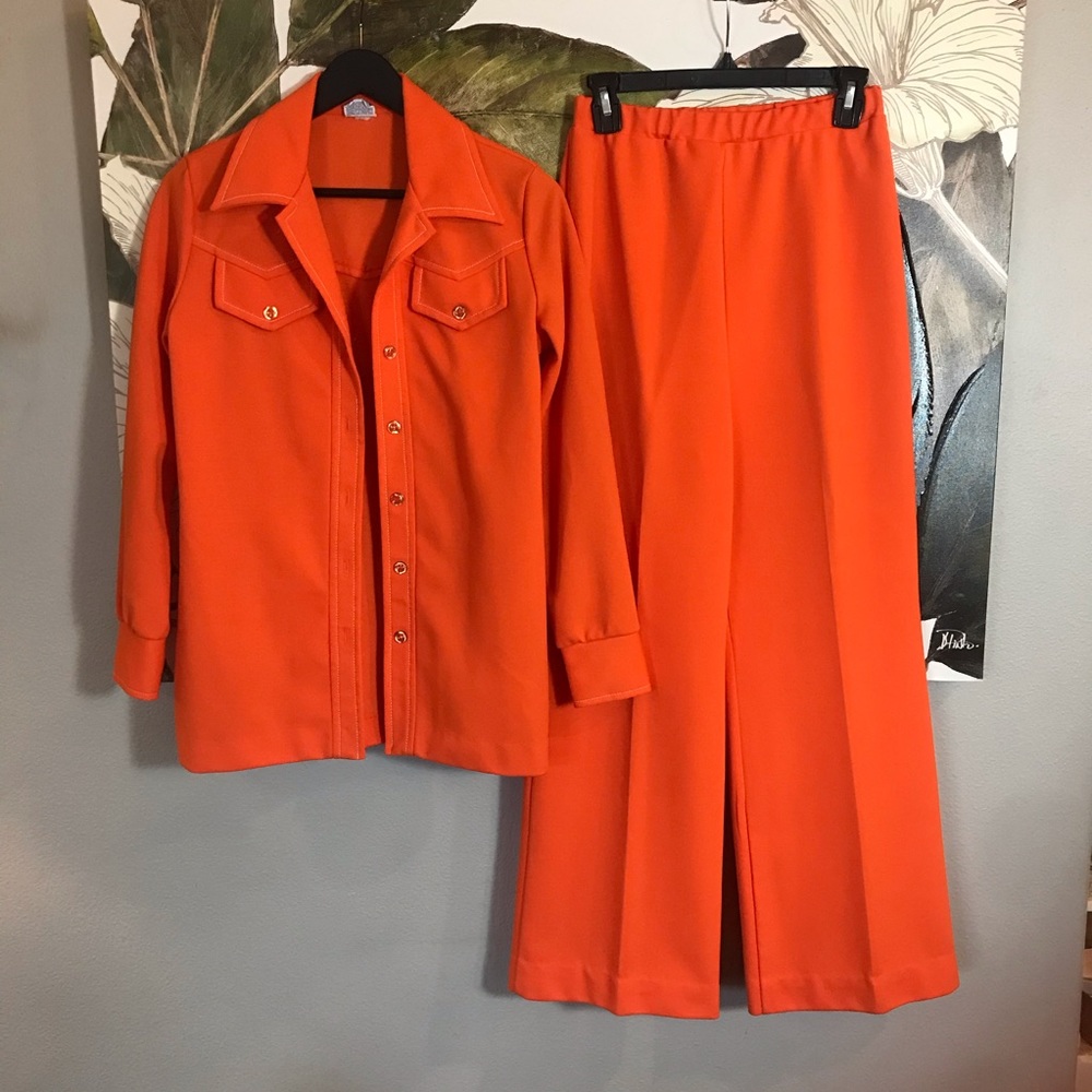 😍 VINTAGE 1970’s 2 Piece Set